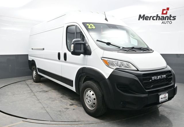 Bright White Clearcoat 2023 RAM ProMaster 2500 159 High Roof Cargo Van FWD Van Front-Wheel Drive 9-Speed Automatic
