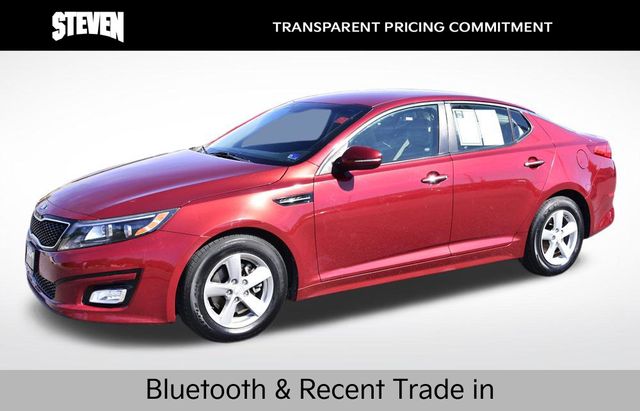 Remington Red Metallic 2014 Kia Optima Sedan Front-Wheel Drive 6-Speed Automatic