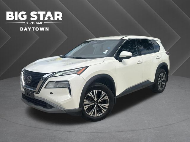 2021 Nissan Rogue SV White at DeMontrond Mazda