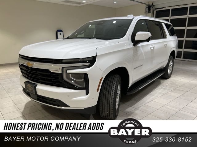 Summit White 2025 Chevrolet Suburban SUV / Crossover 4X2