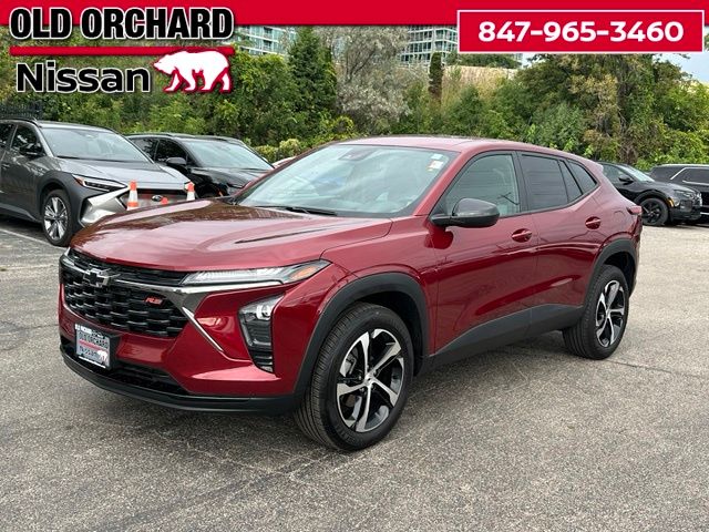 Red (Crimson Metallic) 2025 Chevrolet Trax SUV / Crossover Front-Wheel Drive 6-Speed Automatic