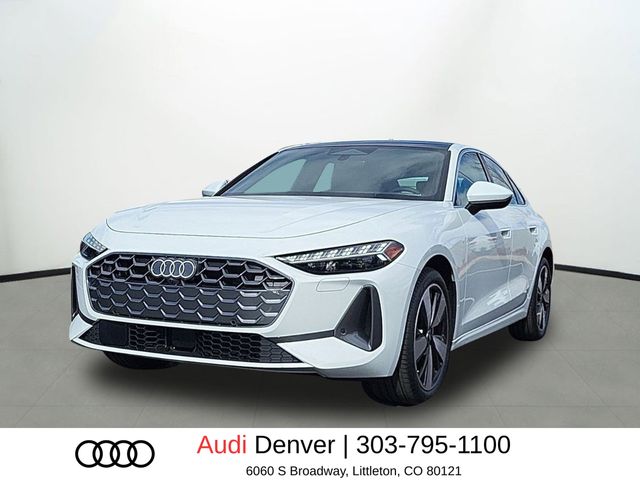 Glacier White 2025 Audi A5 quattro Premium Plus Sedan Sedan All-Wheel Drive 7-Speed Automatic