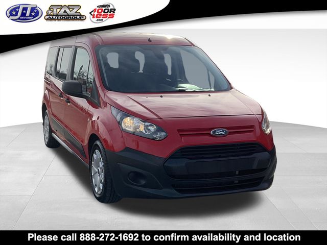 Race Red 2018 Ford Transit Connect Wagon XL LWB FWD with Rear Liftgate Van Front-Wheel Drive 6-Speed Automatic
