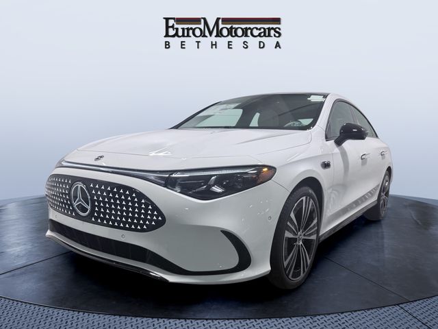 Polar White 2026 Mercedes-Benz CLA 250+ with EQ Technology Coupe Rear-Wheel Drive 2-Speed Automatic