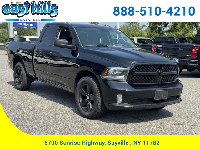 Black Clearcoat 2013 RAM 1500 Pickup Truck Four-Wheel Drive 6-Speed Automatic