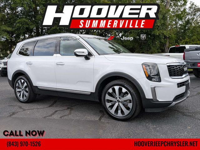 Glacial White Pearl 2022 Kia Telluride SUV / Crossover All-Wheel Drive 8-Speed Automatic