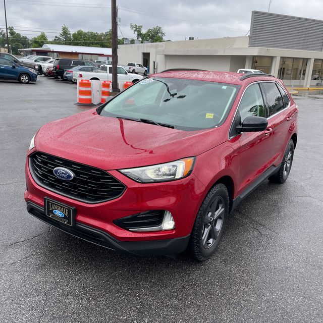 Rapid Red Metallic Tinted Clearcoat 2022 Ford Edge SEL AWD SUV / Crossover All-Wheel Drive 8-Speed Automatic