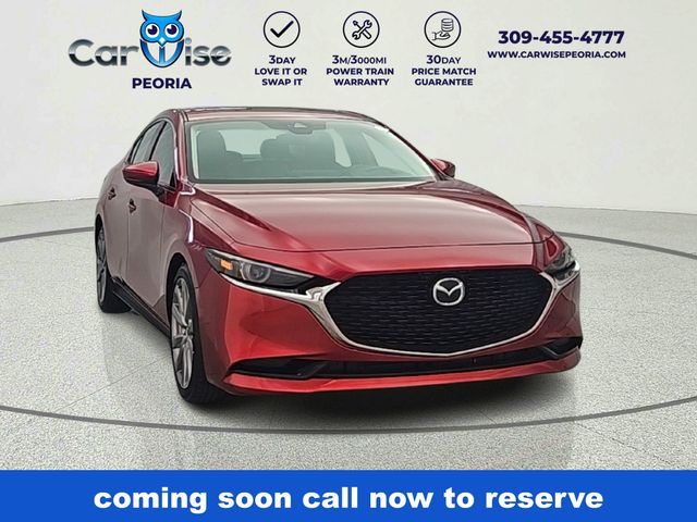 Soul Red Crystal Metallic 2019 Mazda MAZDA3 Premium Sedan AWD Hatchback All-Wheel Drive 6-Speed Automatic