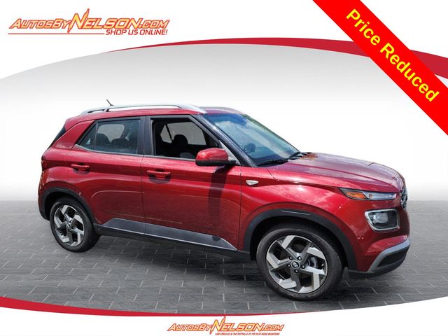 Ultimate Red 2024 Hyundai Venue SUV / Crossover Front-Wheel Drive Continuously Variable Transmission