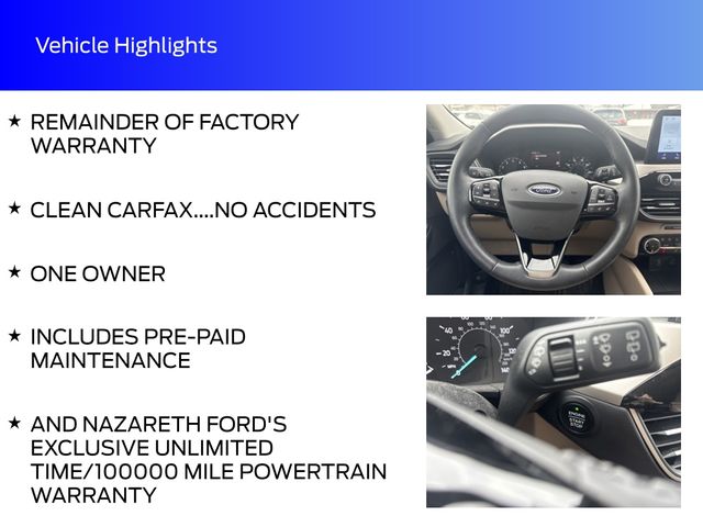 used 2022 Ford Escape car, priced at $21,267