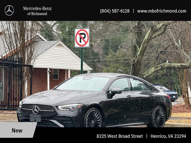 Night Black 2026 Mercedes-Benz CLA 250 4MATIC Coupe All-Wheel Drive 8-Speed Dual Clutch