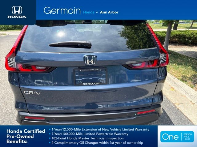 Certified Used 2024 Canyon River Blue Metallic Honda EX-L image 9