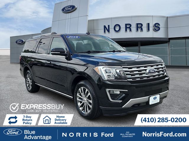 Shadow Black 2018 Ford Expedition SUV / Crossover Four-Wheel Drive Automatic