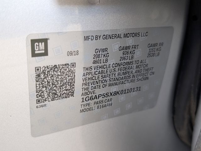 Used 2019 Silver Cadillac 2.0L Turbo image 26