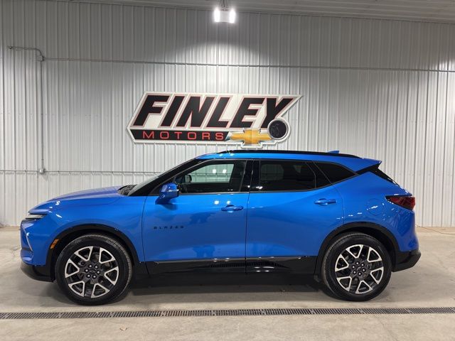 Riptide Blue Metallic 2024 Chevrolet Blazer RS AWD SUV / Crossover All-Wheel Drive 9-Speed Automatic Overdrive