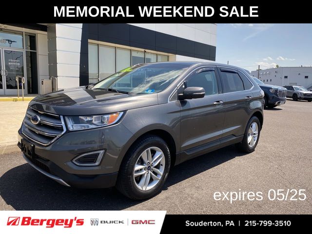 Gray (Magnetic) 2016 Ford Edge SEL AWD SUV / Crossover All-Wheel Drive 6-Speed Automatic
