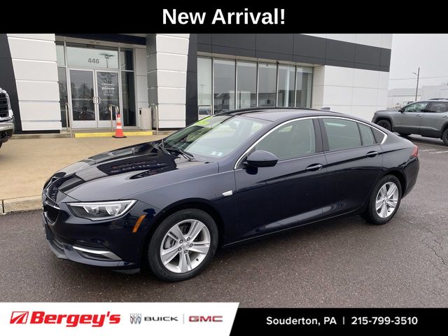 Darkmoon Blue Metallic 2018 Buick Regal Sportback Preferred FWD Sedan Front-Wheel Drive 9-Speed Automatic