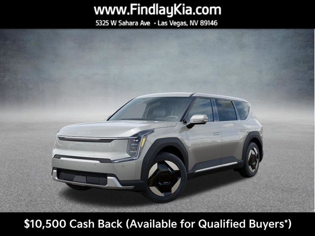 White (Ivory) 2026 Kia EV9 SUV / Crossover Rear-Wheel Drive 1-Speed Automatic