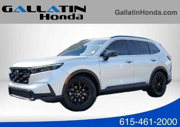 Lunar Silver Metallic 2024 Honda CR-V Hybrid Sport FWD SUV / Crossover Front-Wheel Drive Continuously Variable Transmission