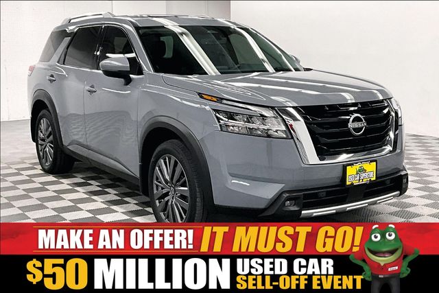 Boulder Gray Pearl 2024 Nissan Pathfinder SUV / Crossover All-Wheel Drive 9-Speed Automatic