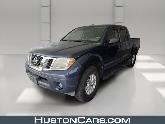 Arctic Blue Metallic 2015 Nissan Frontier SV Crew Cab Pickup Truck 4X2 5-Speed Automatic Overdrive
