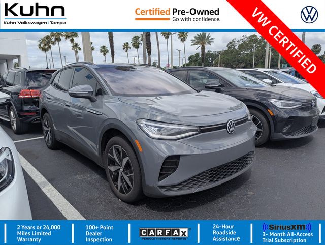 Pure Gray 2023 Volkswagen ID.4 Pro S AWD SUV / Crossover All-Wheel Drive Automatic