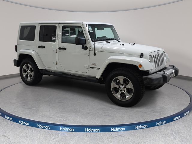 Certified Used 2017 White Jeep Unlimited Sahara image 3