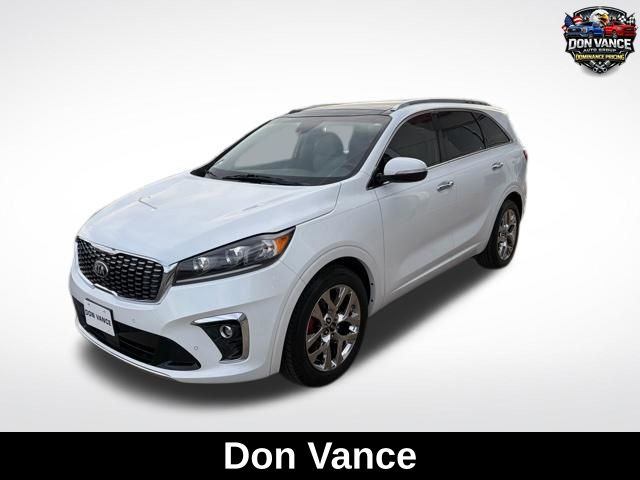 Snow White Pearl 2019 Kia Sorento SX V6 FWD SUV / Crossover Front-Wheel Drive 8-Speed Automatic