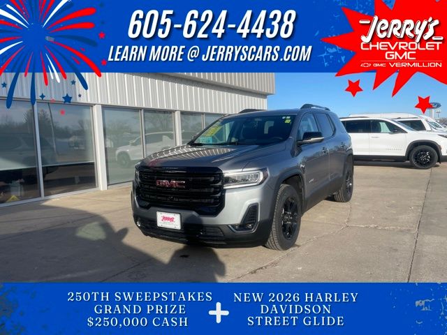 Sterling Metallic 2023 GMC Acadia AT4 AWD SUV / Crossover Four-Wheel Drive 9-Speed Automatic