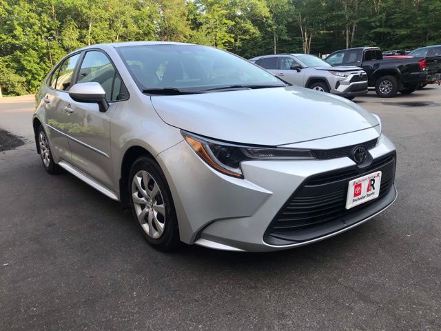 Classic Silver Metallic 2024 Toyota Corolla Sedan Front-Wheel Drive Continuously Variable Transmission