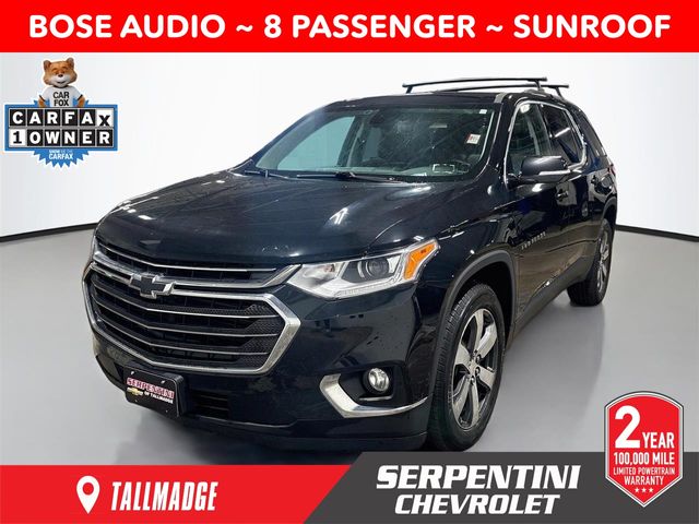 Mosaic Black Metallic 2019 Chevrolet Traverse SUV / Crossover Four-Wheel Drive 9-Speed Automatic