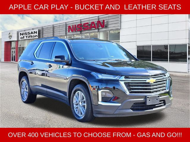 Mosaic Black Metallic 2023 Chevrolet Traverse LT Leather FWD SUV / Crossover Front-Wheel Drive 9-Speed Automatic