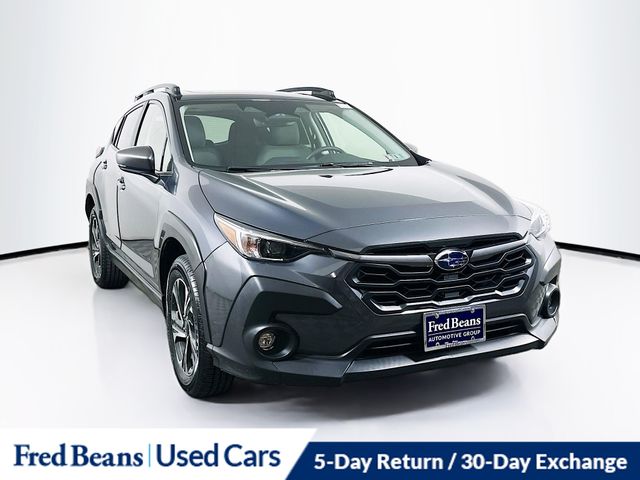Magnetite Gray Metallic 2024 Subaru Crosstrek Premium AWD SUV / Crossover All-Wheel Drive Continuously Variable Transmission