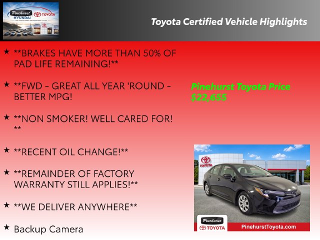 Used 2025 Toyota Corolla Sedan