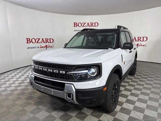 2025 Oxford White Ford Bronco Sport Badlands 4X4 SUV