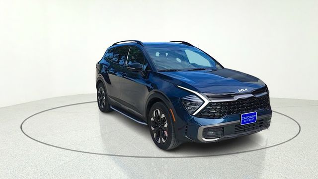 Vesta Blue 2023 Kia Sportage Hybrid Plug-In X-Line Prestige AWD SUV / Crossover All-Wheel Drive 6-Speed Automatic