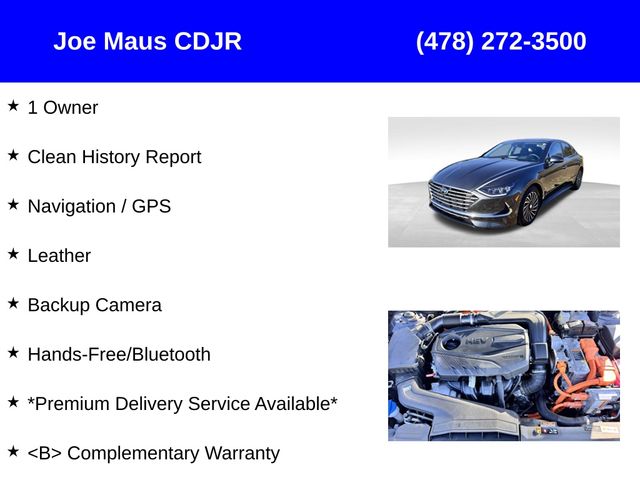 used 2023 Hyundai Sonata Hybrid car, priced at $23,713