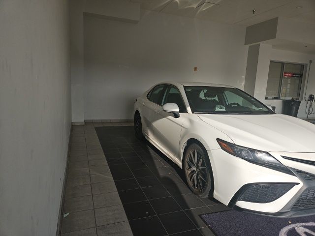 2022 Toyota Camry SE White at Don McGill Toyota
