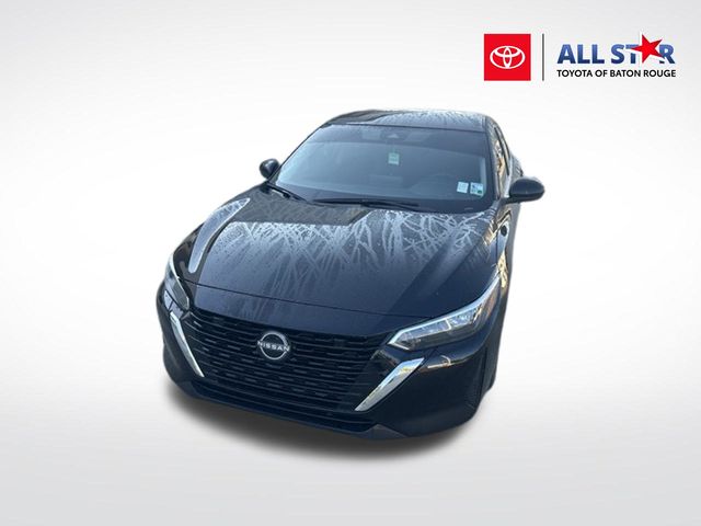 Super Black 2024 Nissan Sentra Sedan Front-Wheel Drive Continuously Variable Transmission