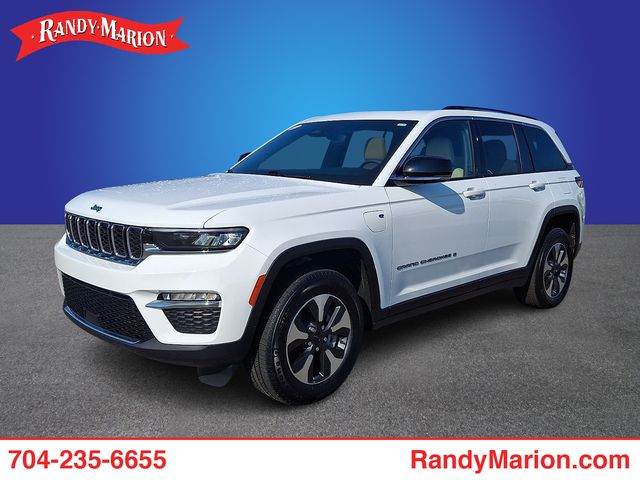 Bright White Clearcoat 2022 Jeep Grand Cherokee 4xe SUV / Crossover Four-Wheel Drive 8-Speed Automatic