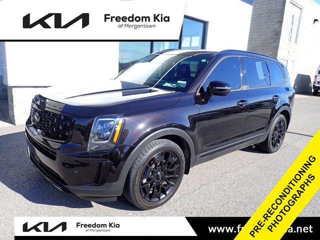 Black Copper 2021 Kia Telluride EX AWD SUV / Crossover All-Wheel Drive 8-Speed Automatic