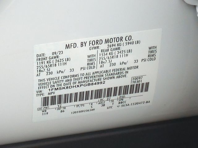 Used 2023 White Ford XLT image 26