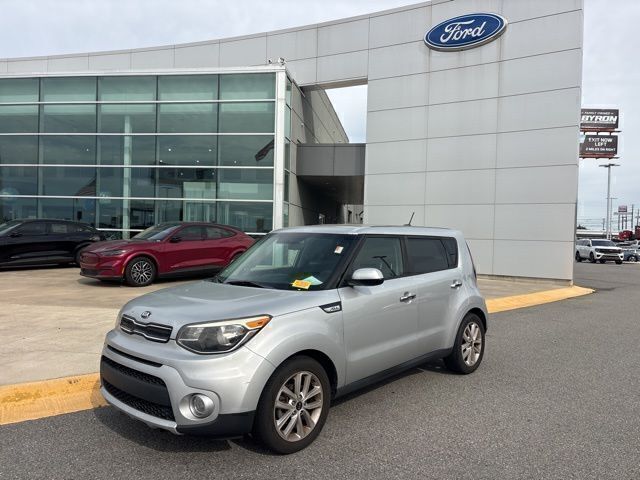 Bright Silver 2018 Kia Soul + Wagon Front-Wheel Drive 6-Speed Automatic
