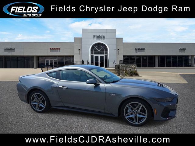 Gray Metallic 2025 Ford Mustang GT Premium Fastback RWD Coupe Rear-Wheel Drive Automatic