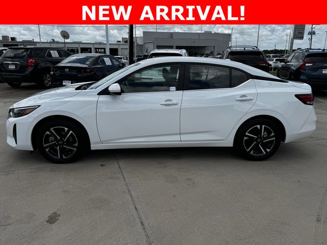 2024 Nissan Sentra SV White at Texan Dodge Chrysler Jeep Ram