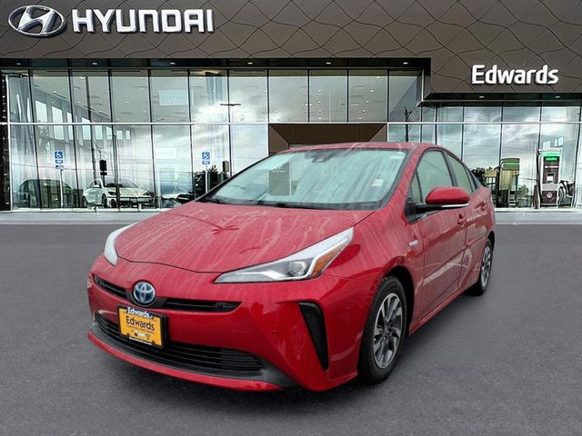 Red 2021 Toyota Prius Limited FWD Hatchback Front-Wheel Drive Continuously Variable Transmission