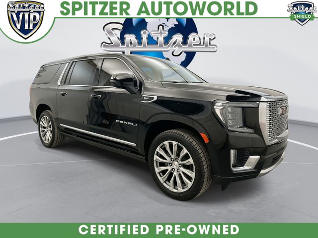 Onyx Black 2023 GMC Yukon XL Denali 4WD SUV / Crossover Four-Wheel Drive