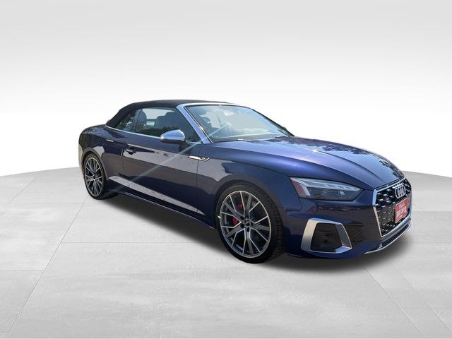 Blue Metallic 2020 Audi S5 Convertible All-Wheel Drive 8-Speed Automatic