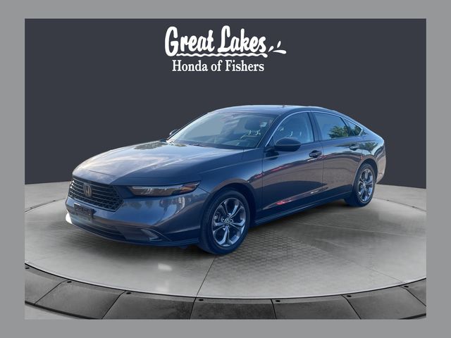 Meteorite Gray Metallic 2024 Honda Accord EX FWD Sedan Front-Wheel Drive Continuously Variable Transmission