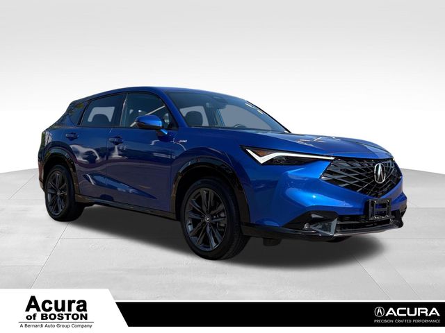 Adriatic Blue Sea Metallic 2025 Acura ADX SUV / Crossover All-Wheel Drive Continuously Variable Transmission